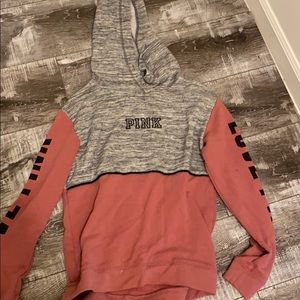 victoria’s secret pink sweatshirt